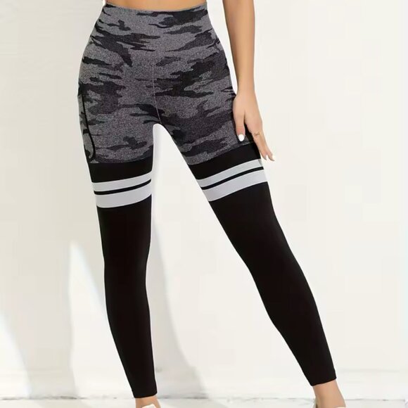 New! Women’s Leggings with Pocket - High Waisted - Size M - Picture 1 of 4